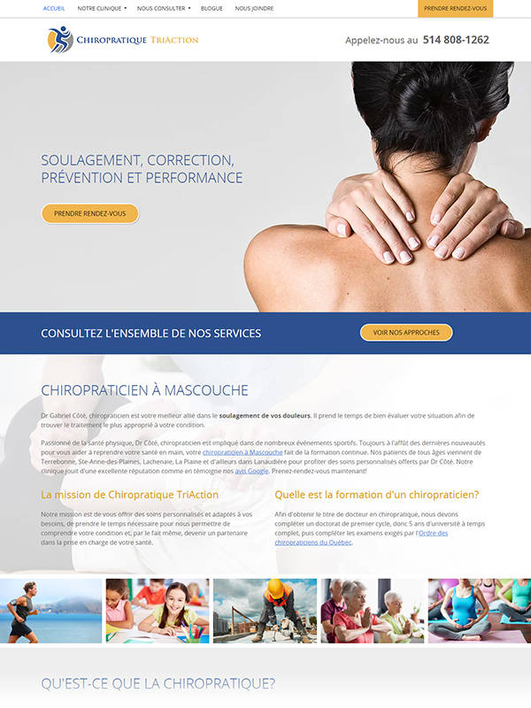 Chiropratique TriAction.