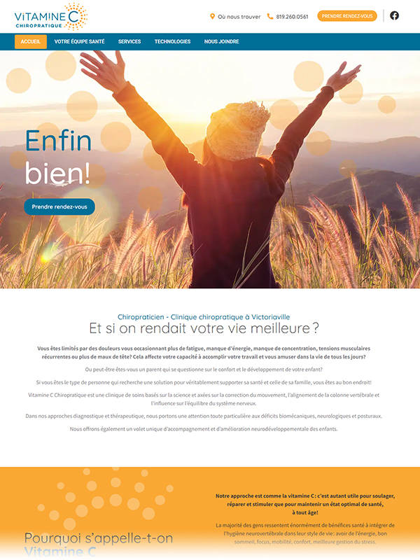Vitamine C Chiropratique.